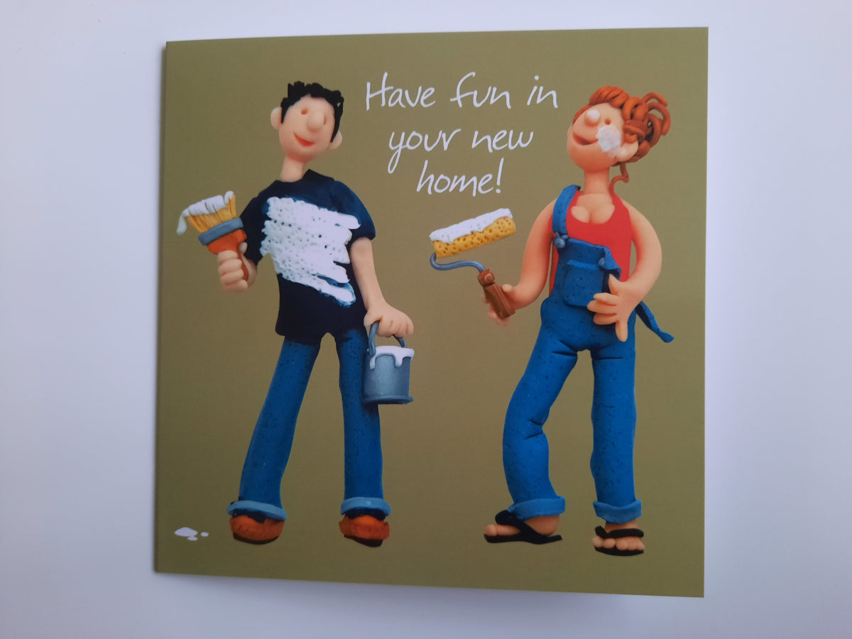 New Home Card - Have Fun in Your New Home!