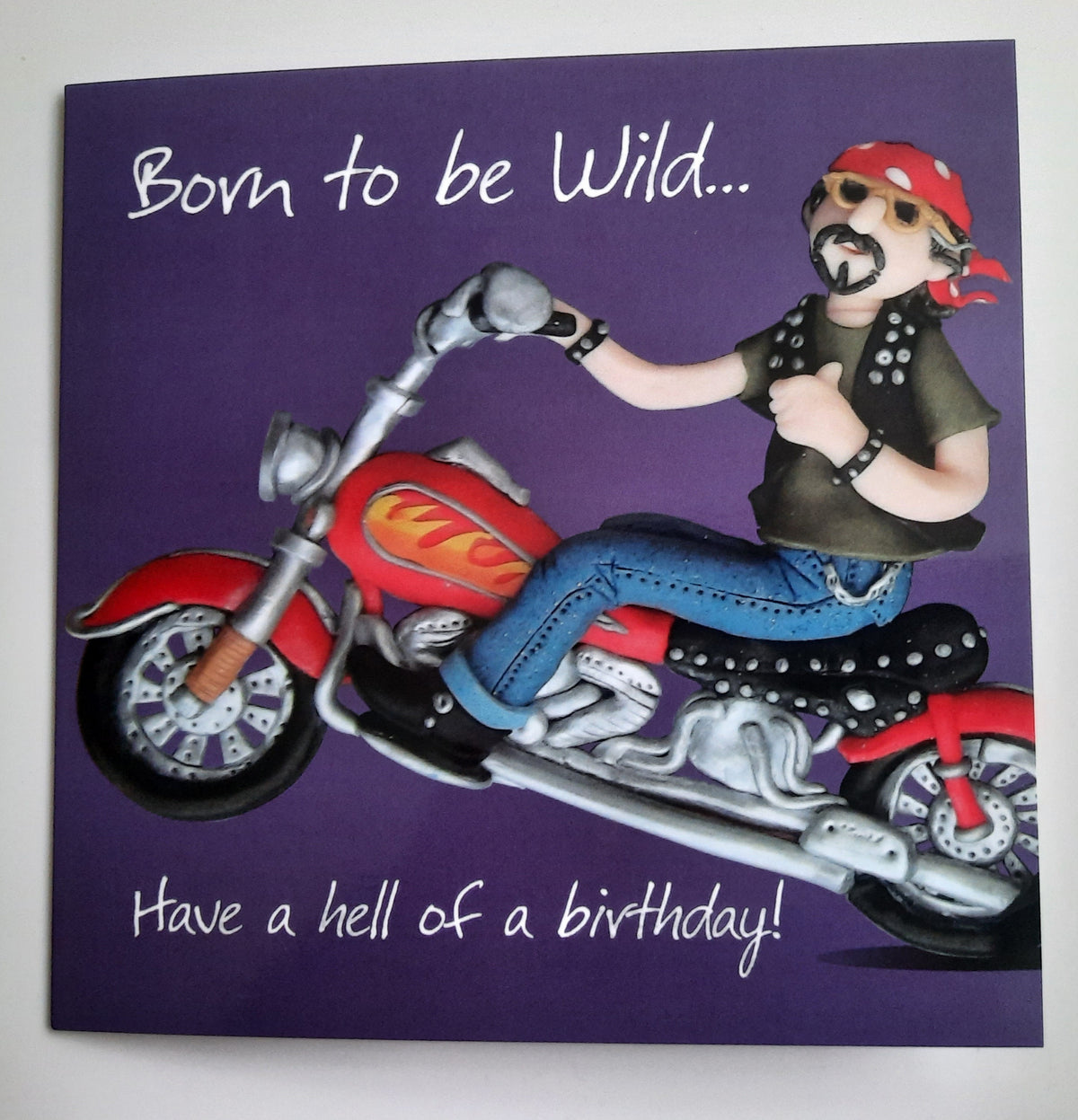 Birthday Card - Born To Be Wild Have A Hell Of A Birthday