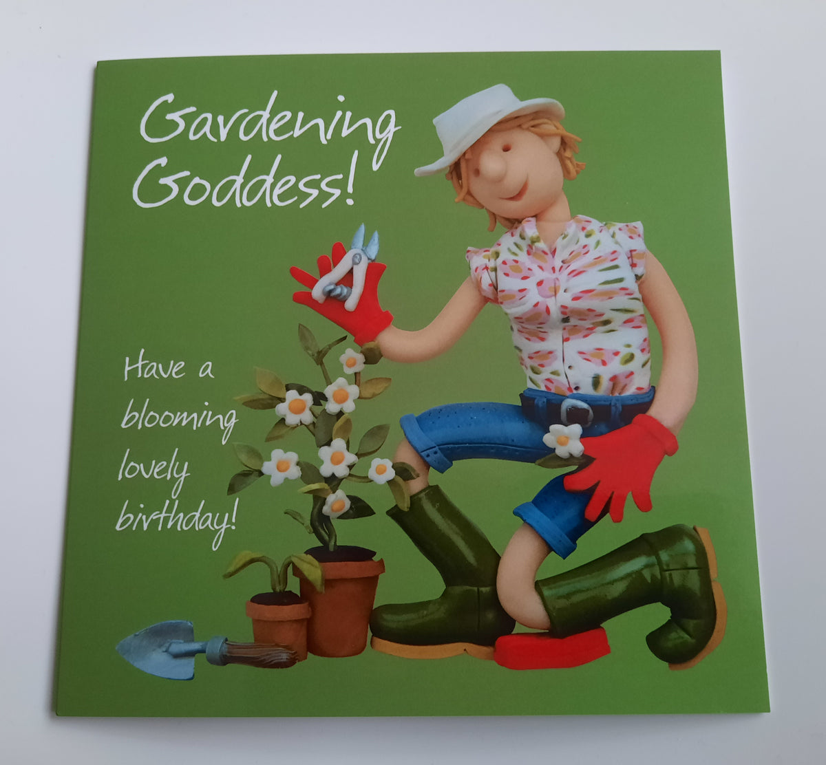 Birthday Card - Gardening Goddess! Have A Blooming Lovely Birthday