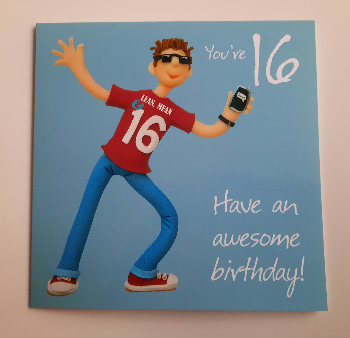 16th Birthday Card for Boys - You're 16, Have an Awesome Birthday!
