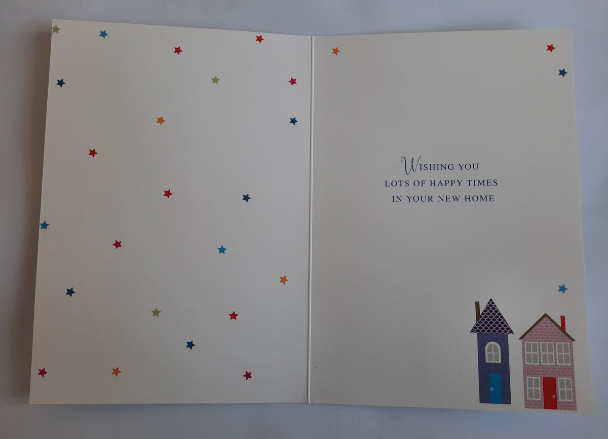 New Home Card - You Have a New Home Hope You'll Be Happy There