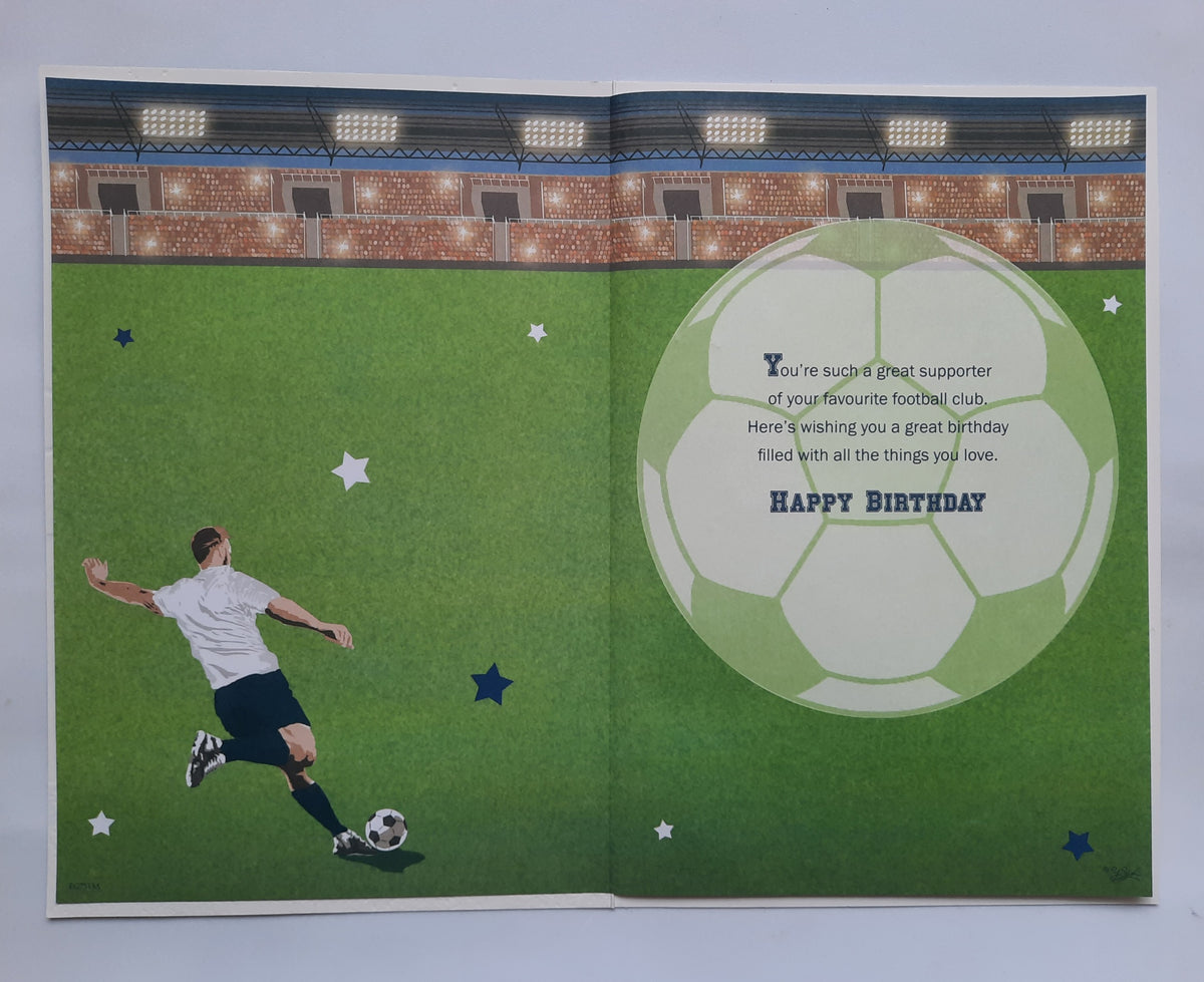 Birthday Card - Happy Birthday No.1 Tottenham Fan