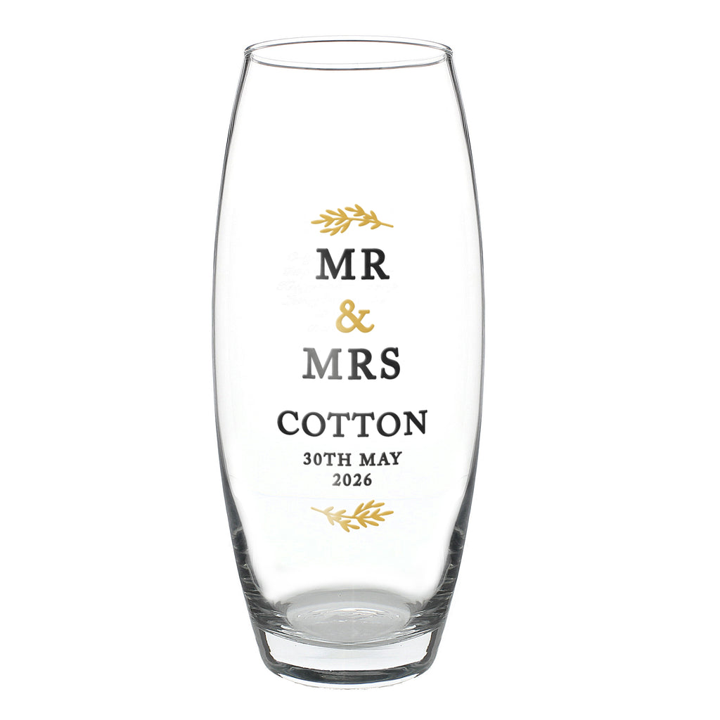 Personalised Couples Bullet Vase