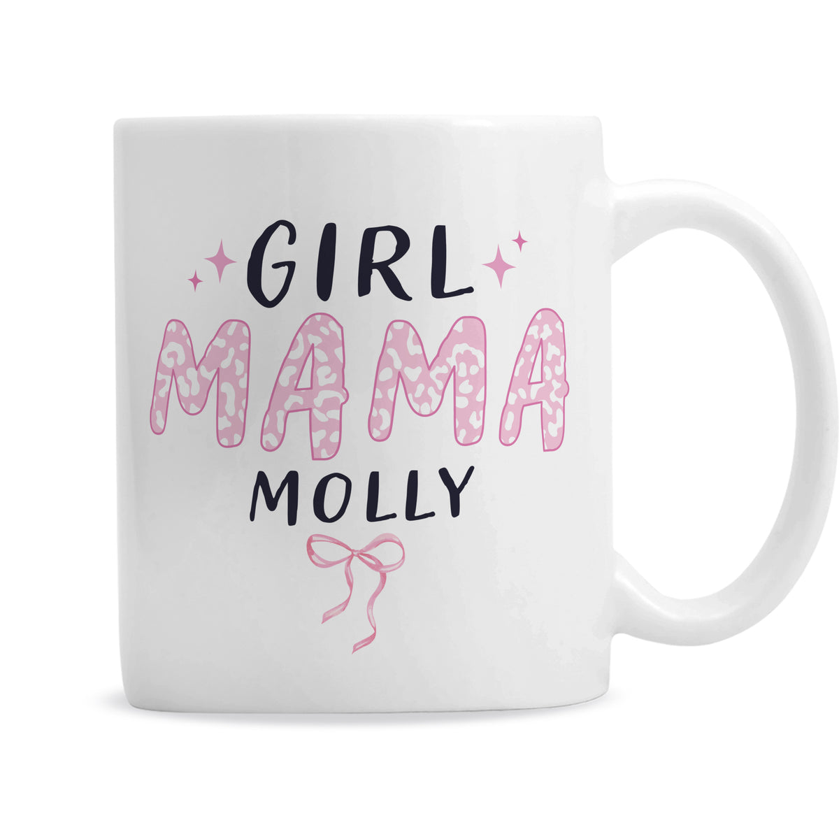 Personalised Girl Mama Mug