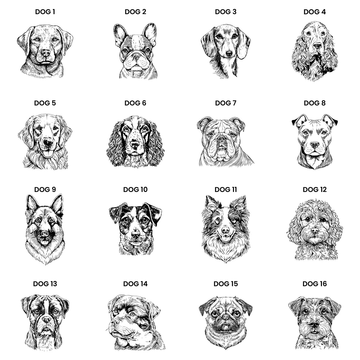 Personalised Reserved For Dog Breed Cushion