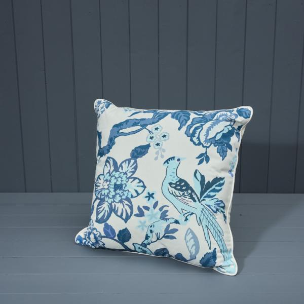 Handmade Washable Cotton Printed Cushion with Filling 45x45cm