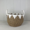 Round Storage Basket D32cm H22cm  Weight-623g