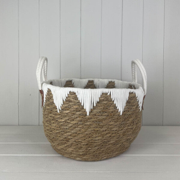 Round Storage Basket D32cm H22cm  Weight-623g