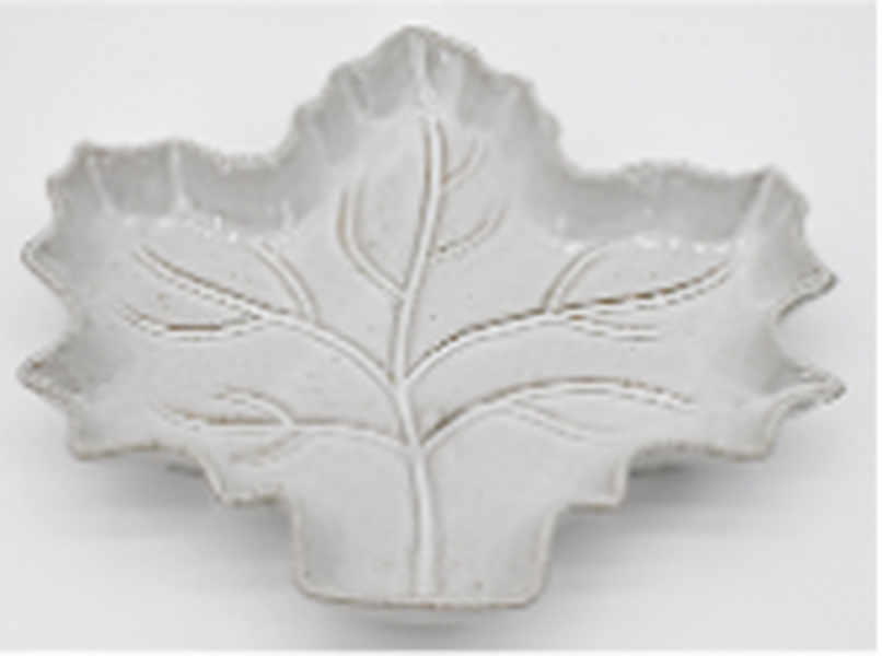 Leaf shape plate