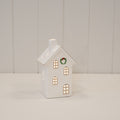 LED White House with Wreath