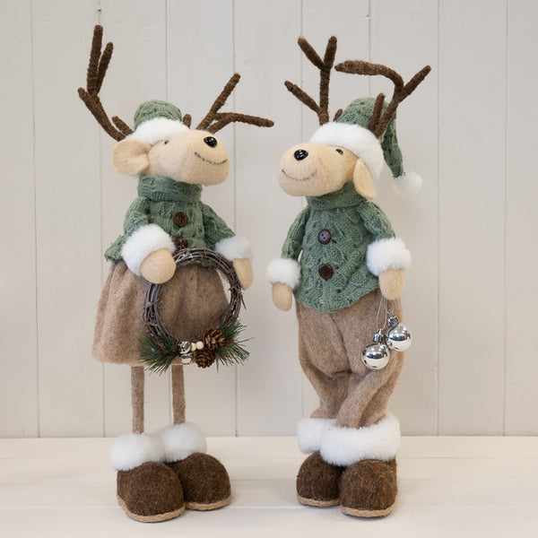 Felt Standing Elk Male
